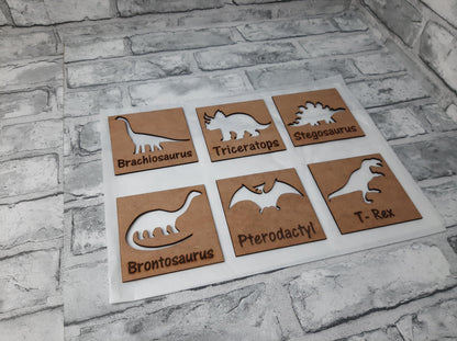 Dinosaur Stencil Set