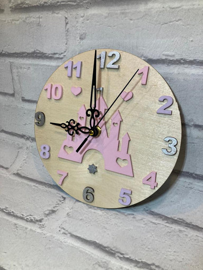 Princess Castle Clock