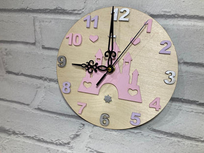 Princess Castle Clock