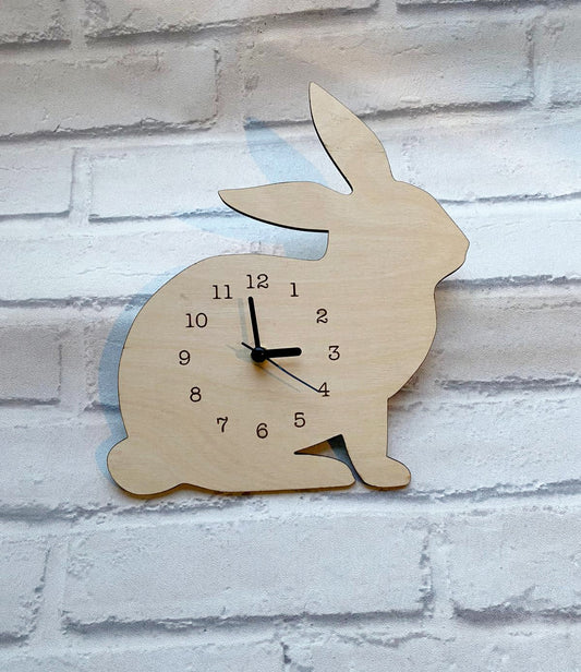 Rabbit Shape Clock